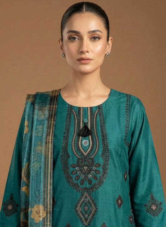 Emerald Grace – 3 Piece Luxury Lawn 2026