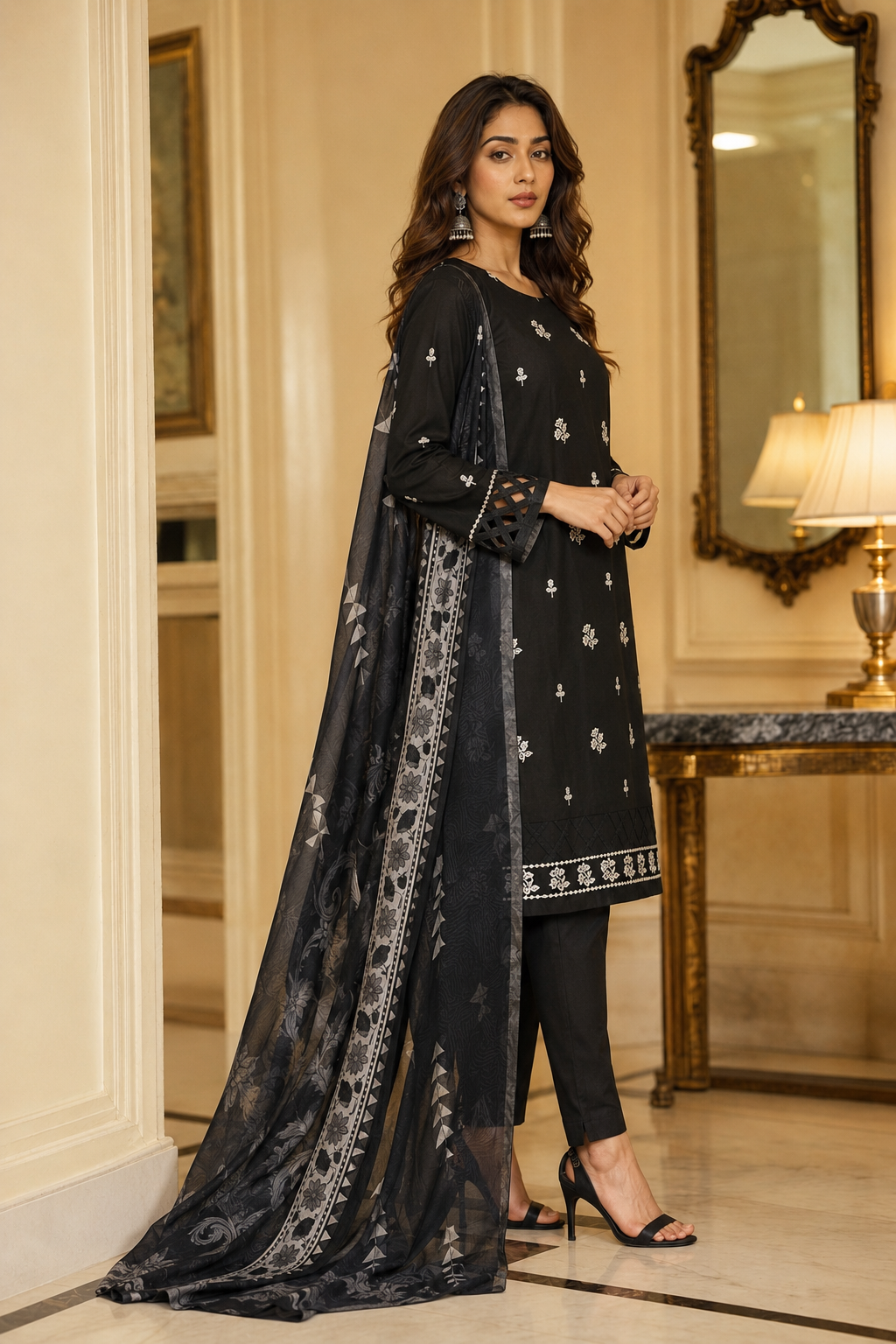 SARGAM 3PC READY TO WEAR
