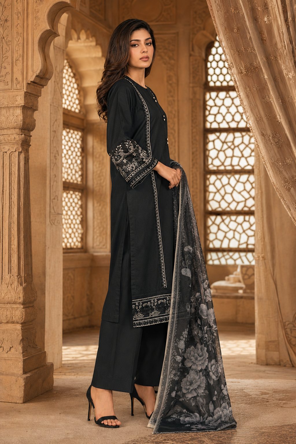 NOOR-E-SEHAR 3PC READY TO WEAR