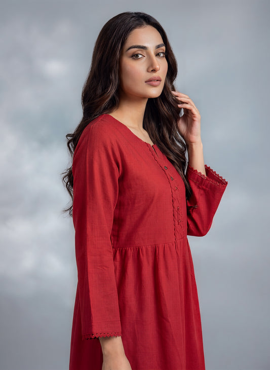 Crimson Dusk - Free Size