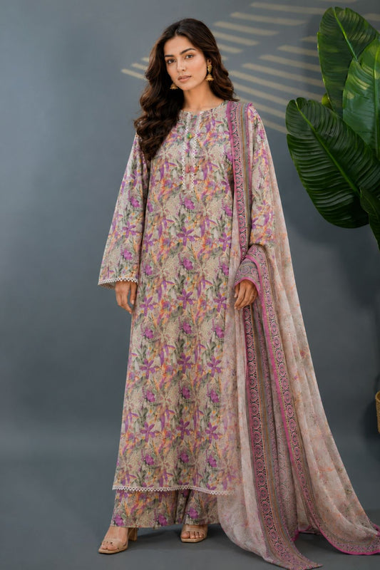 QASR E NOOR 3PC READY TO WEAR