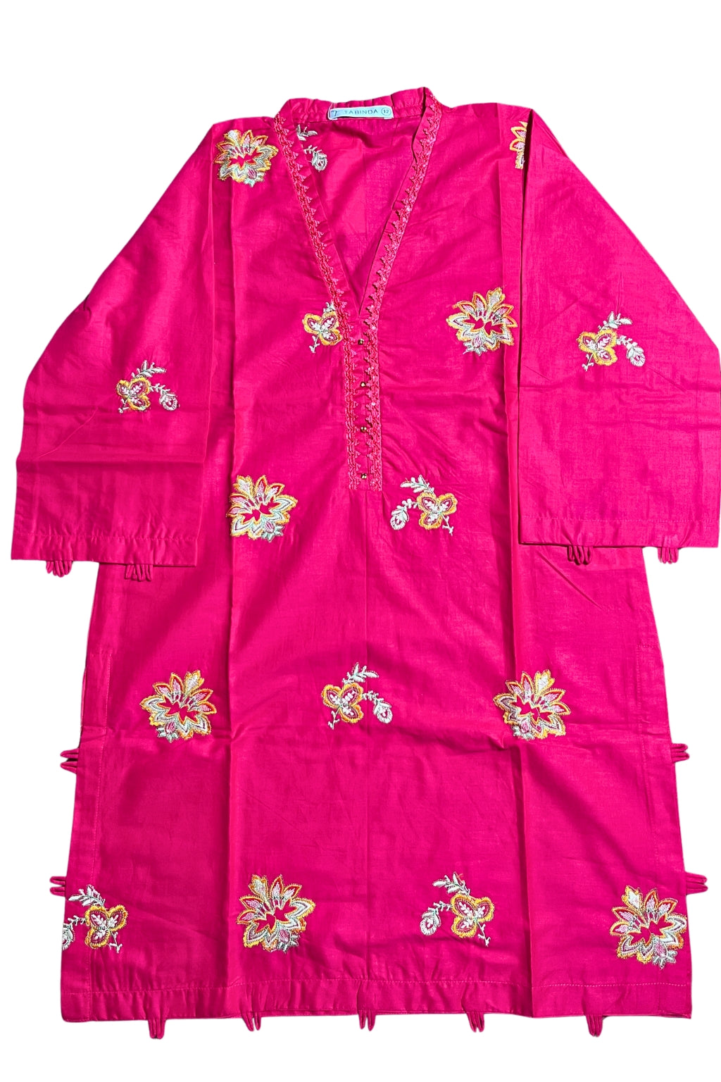 Shizza Premium Embroidered Cotton Cambric 3 Pcs