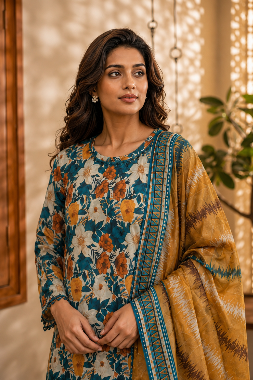 KHUSHBOO PURE LAWN 3 PCS