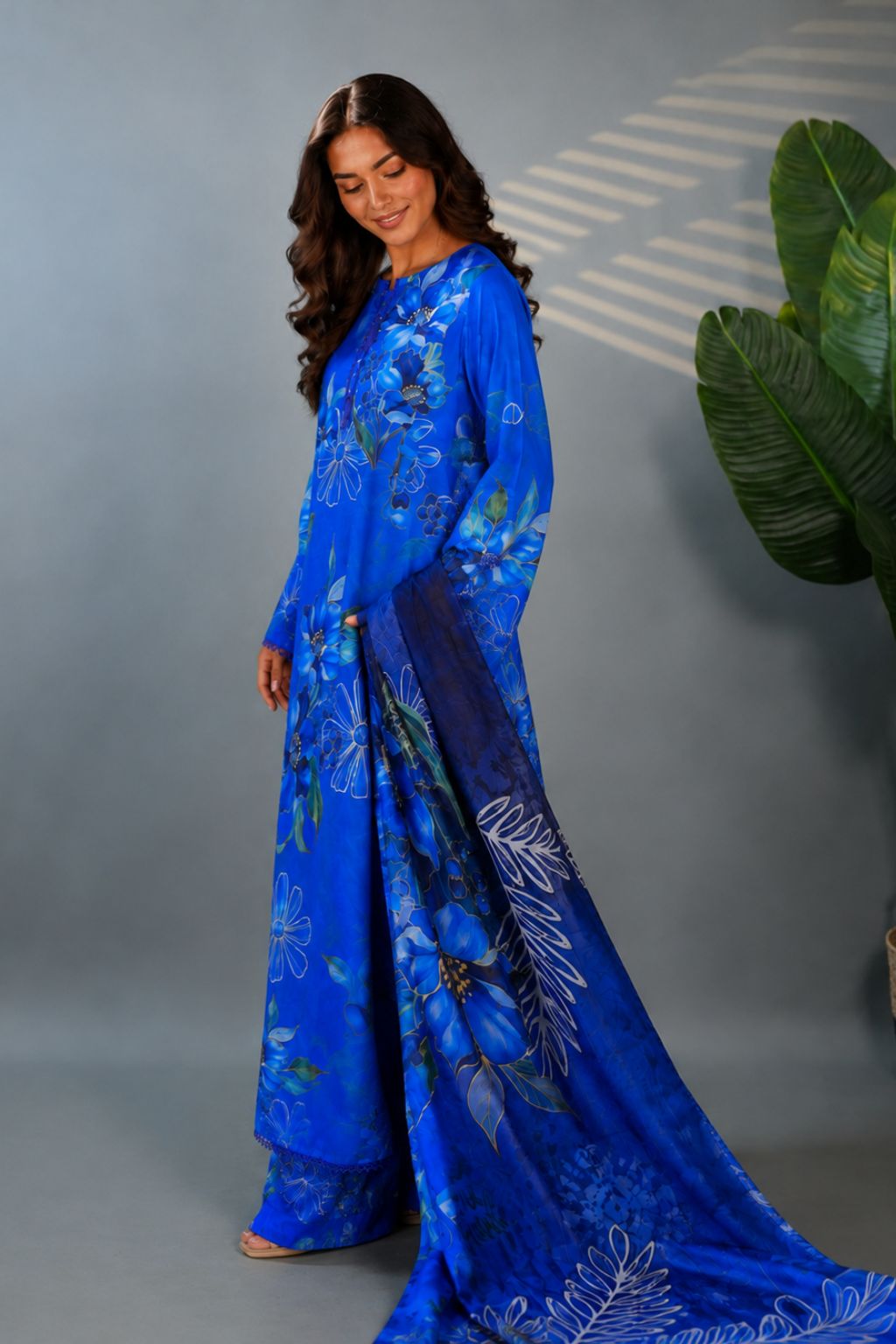 NEELI GHATA 3PC READY TO WEAR