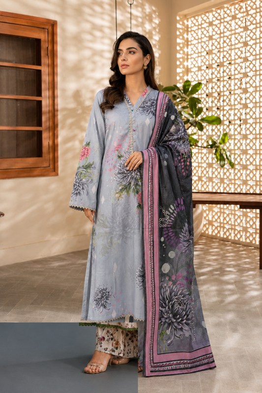 PEHCHAN PURE LAWN 3 PCS