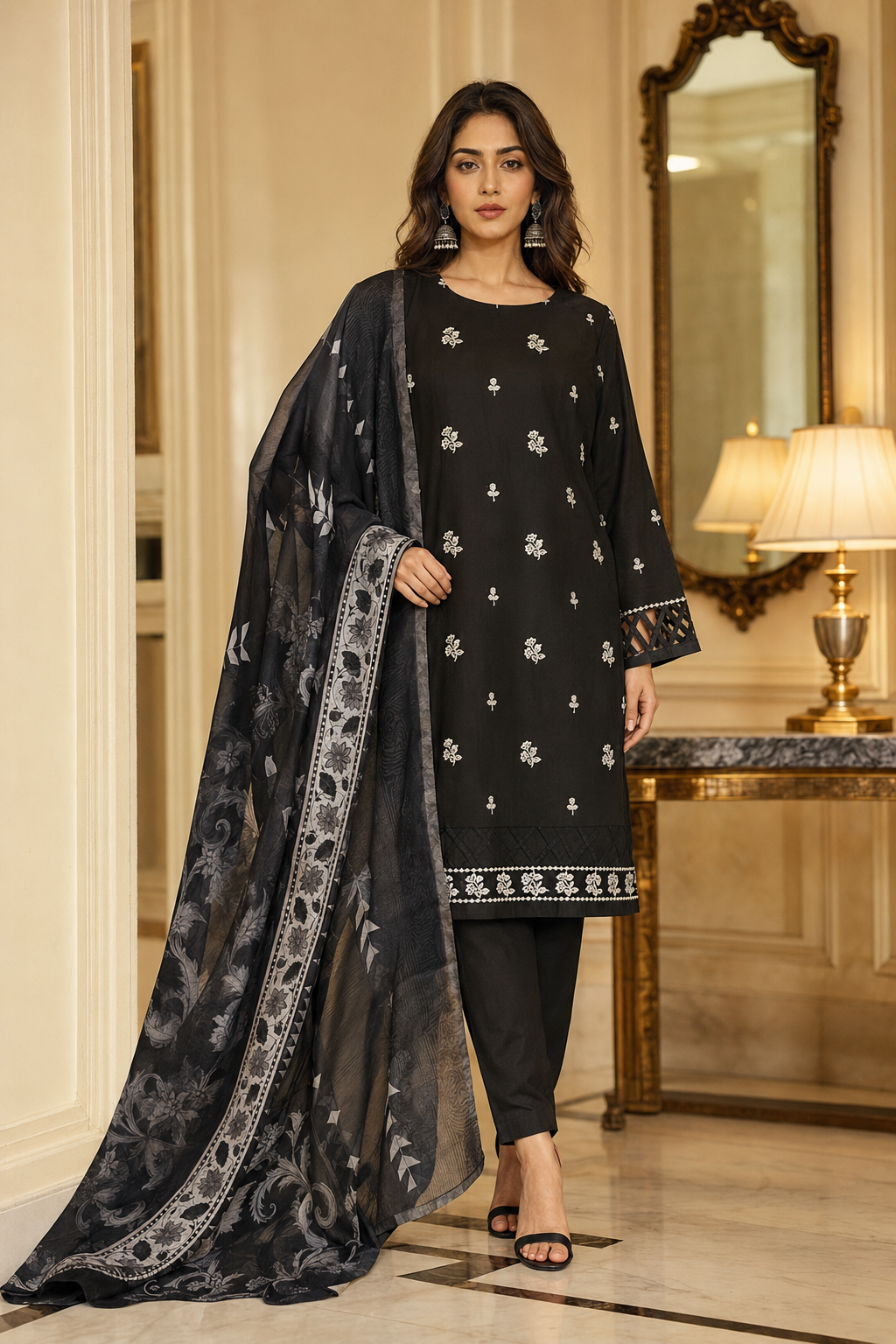 SARGAM 3PC READY TO WEAR
