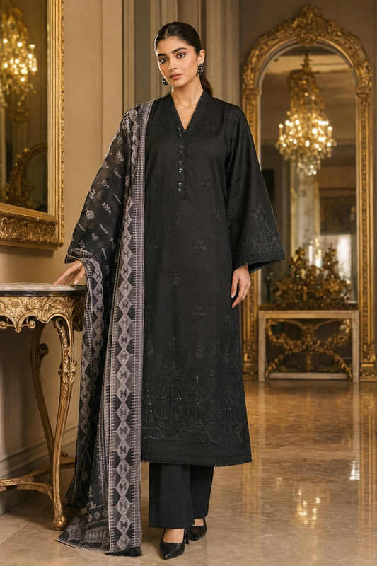 RUBAAI 3PC READY TO WEAR