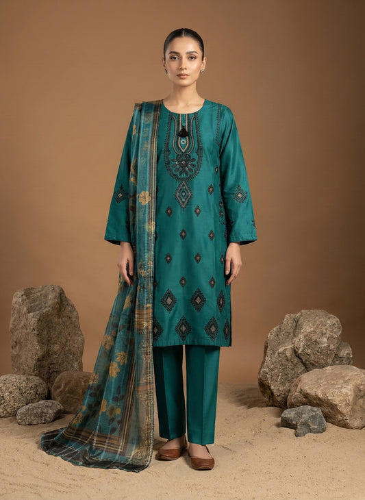 Emerald Grace – 3 Piece Luxury Lawn 2026