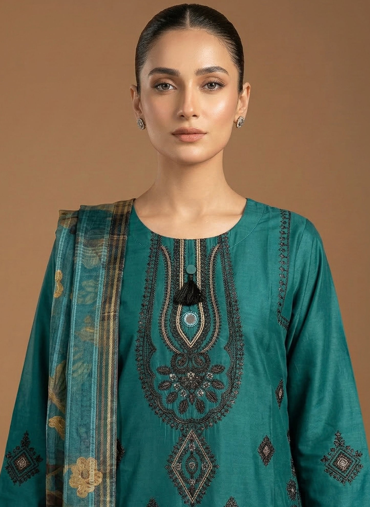 Emerald Grace – 3 Piece Luxury Lawn 2026