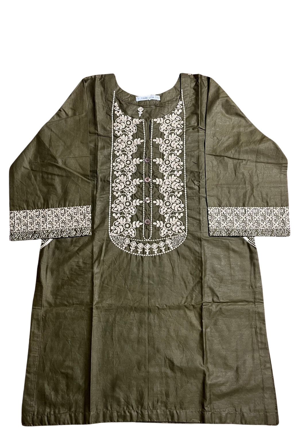 Malaika Premium Embroidered Cotton Cambric 3 Pcs