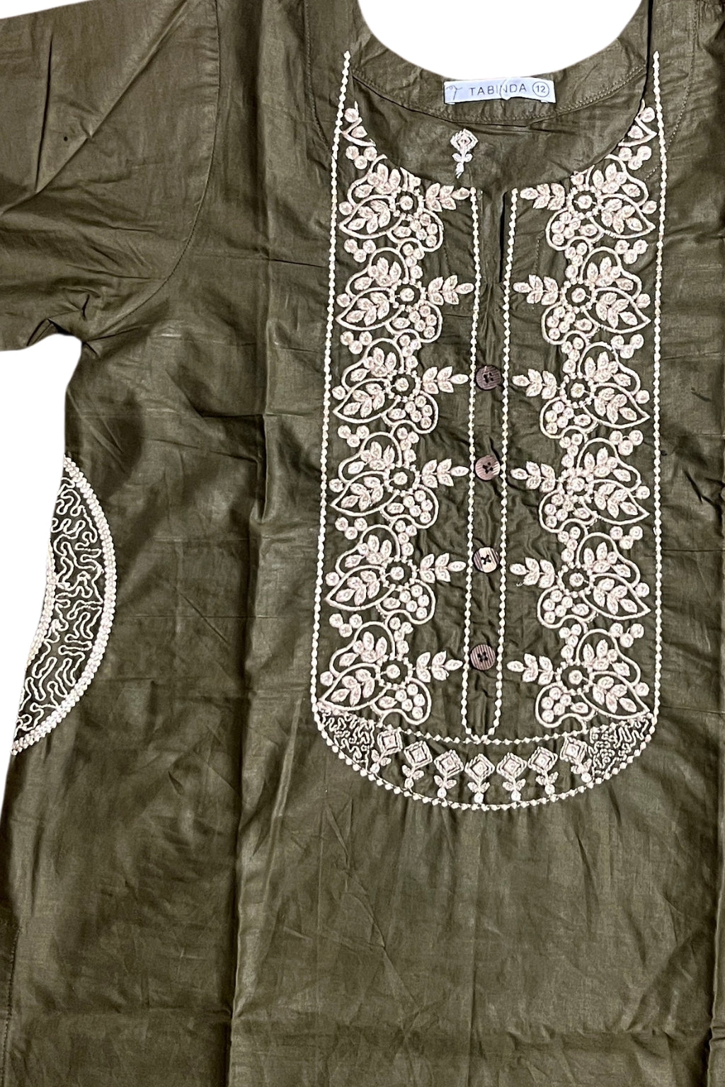 Malaika Premium Embroidered Cotton Cambric 3 Pcs