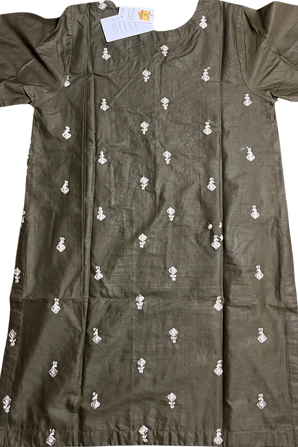 Malaika Premium Embroidered Cotton Cambric 3 Pcs