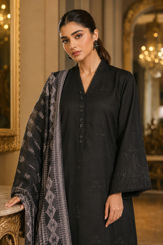 RUBAAI 3PC READY TO WEAR
