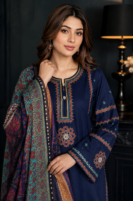 KAIFIYAT 3PC READY TO WEAR
