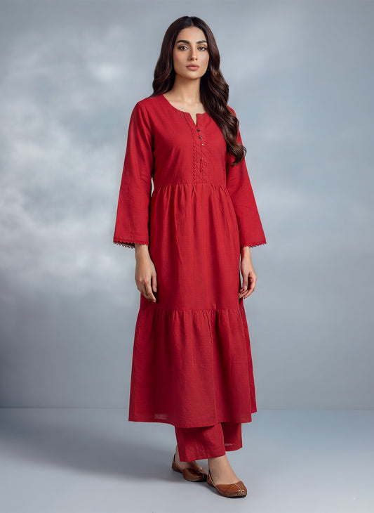 Crimson Dusk - Free Size