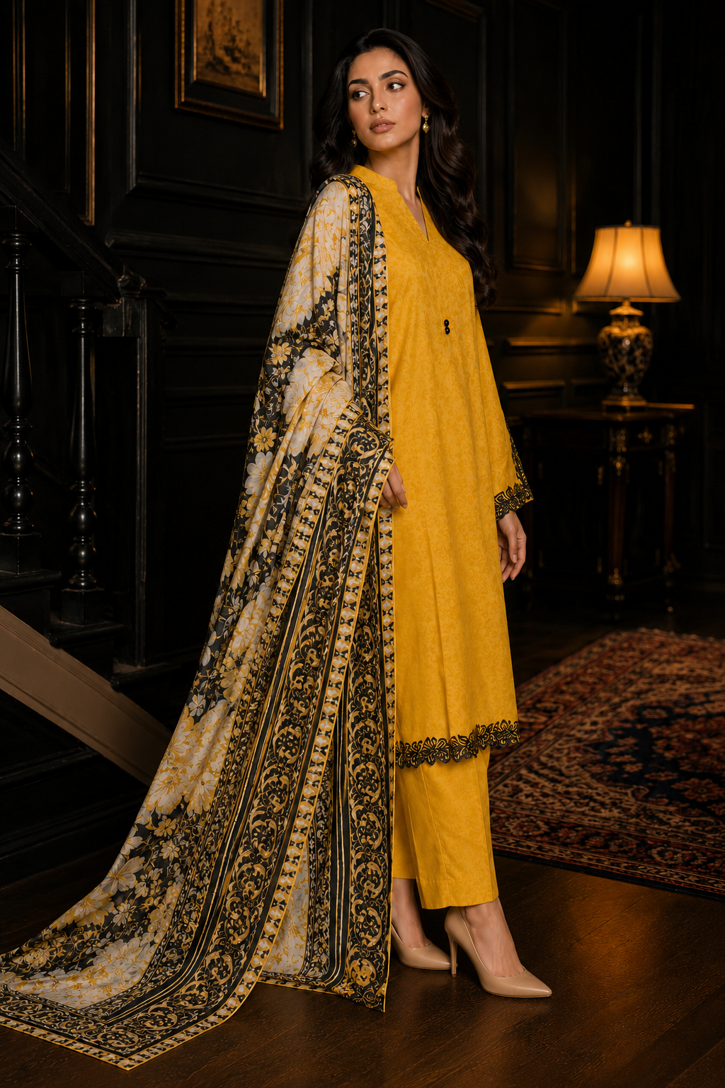 SITARA 3PC READY TO WEAR