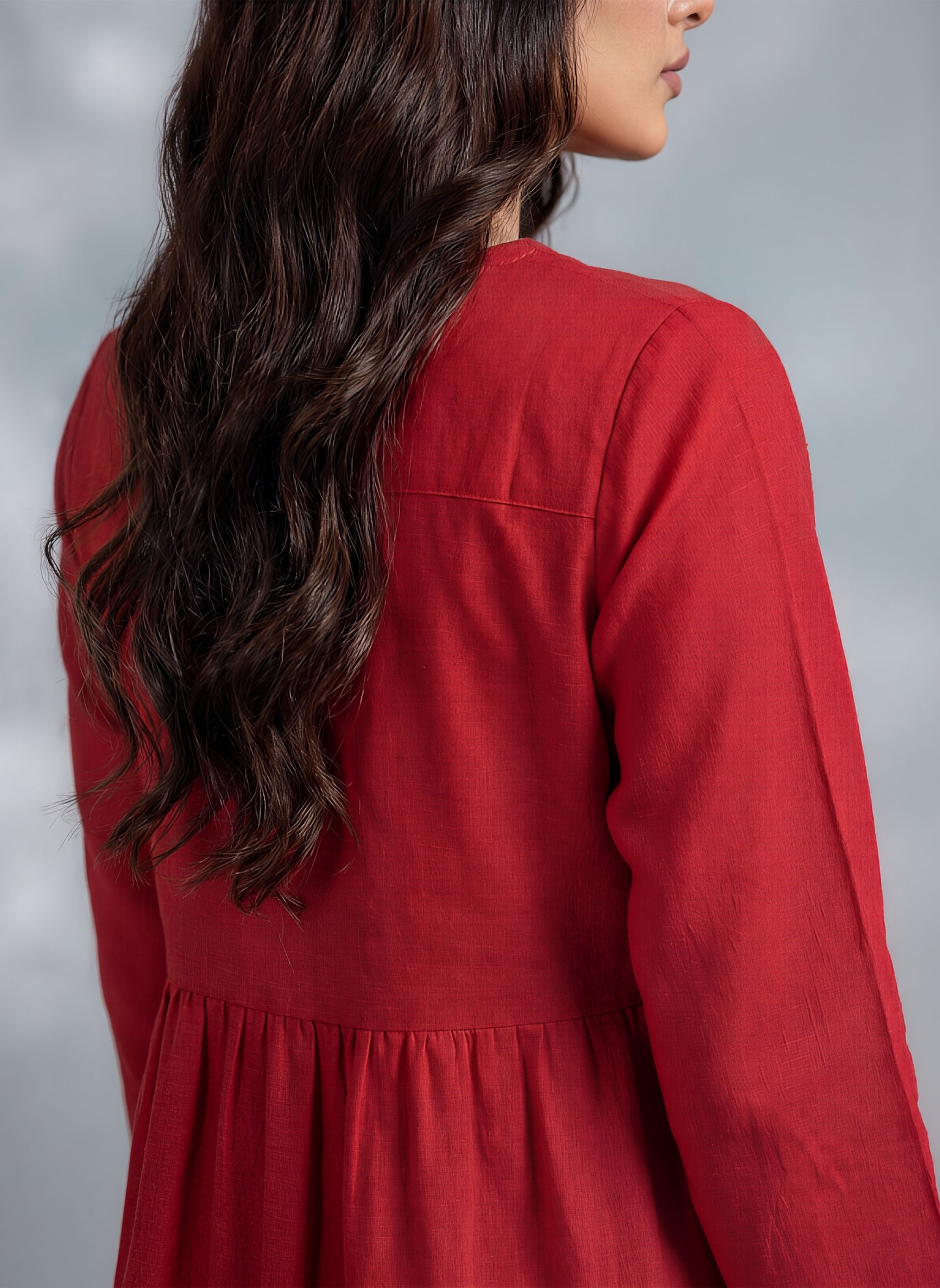 Crimson Dusk - Free Size