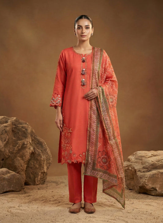 Rose Blush – 3 Piece Luxury Lawn 2026