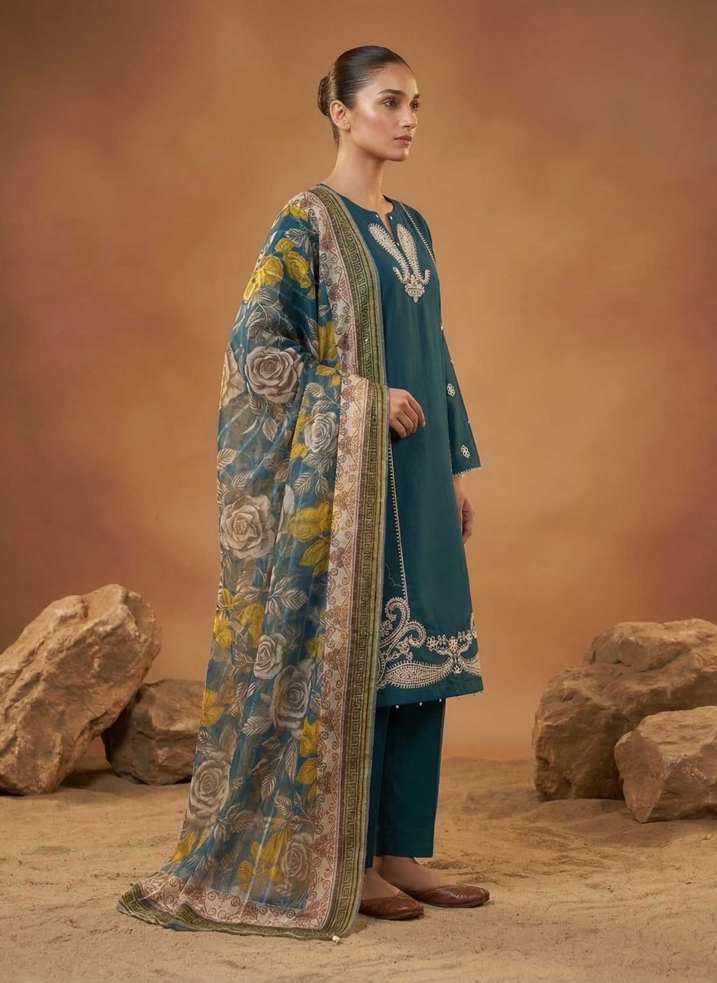 Midnight Sapphire – 3 Piece Luxury Lawn 2026