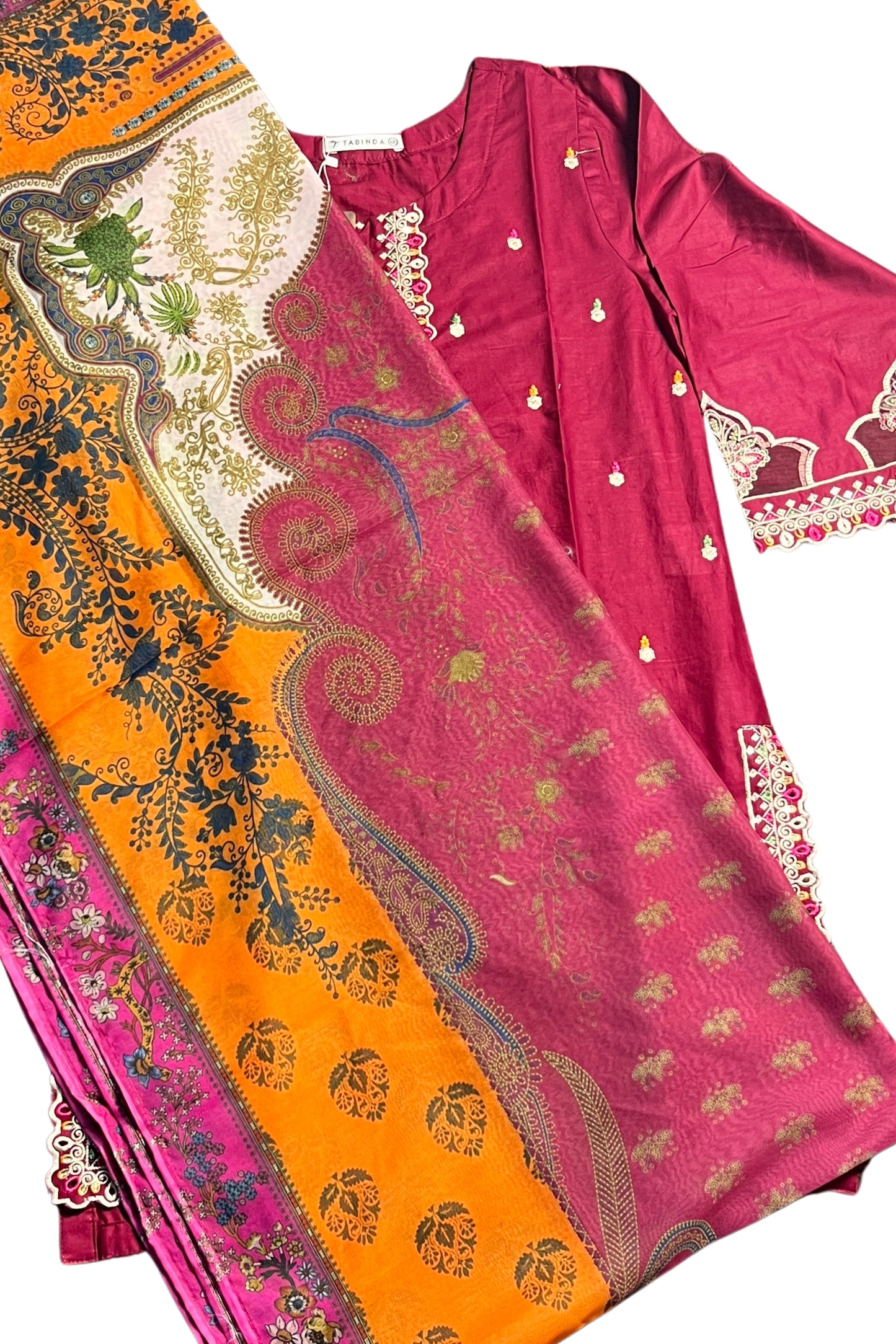AFSANA 3PC READY TO WEAR