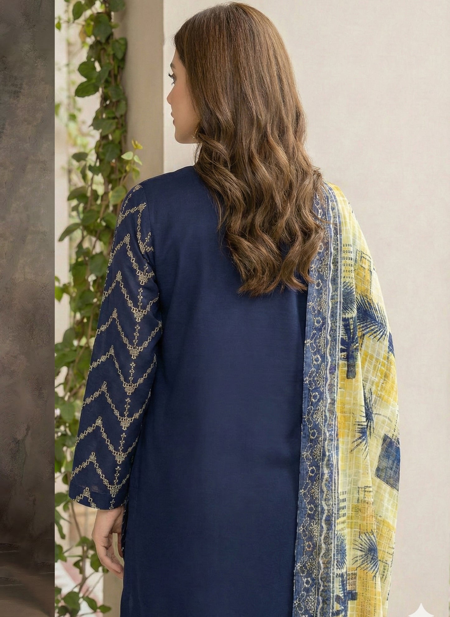 NEELAM – 3 PIECE CHIKAN KARI CAMBRIC LAWN SUIT 2026